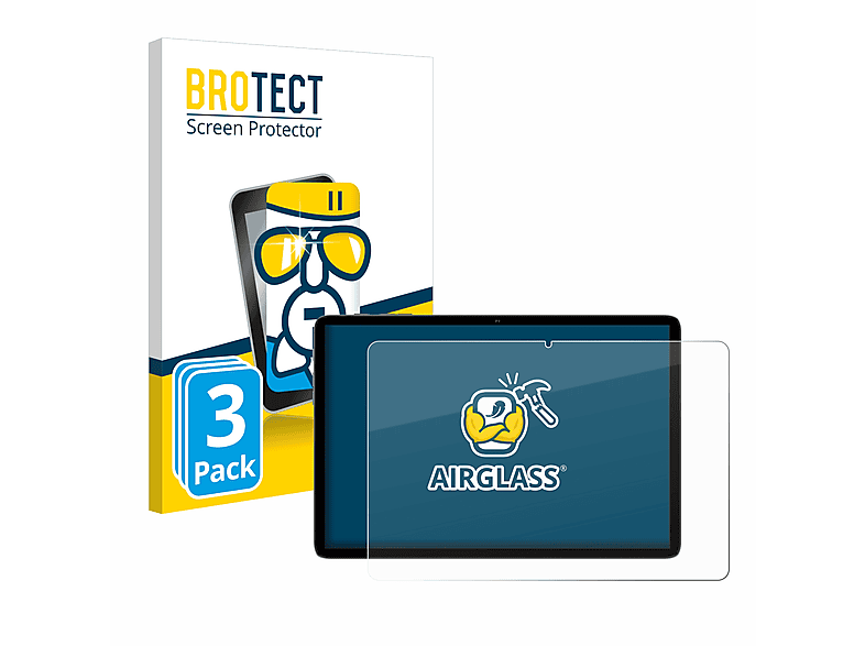 BROTECT 3x Airglass klare Schutzfolie(für Teclast P30T)