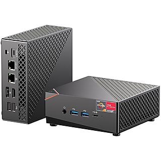 Mini PC - T-BAO MN57, AMD Ryzen™ 7 5700U, 1.9-4.3Hz, 32 GB RAM, 1 TB SSD, Radeon™ Vega 8, Windows 11 Pro (64 Bit), Negro