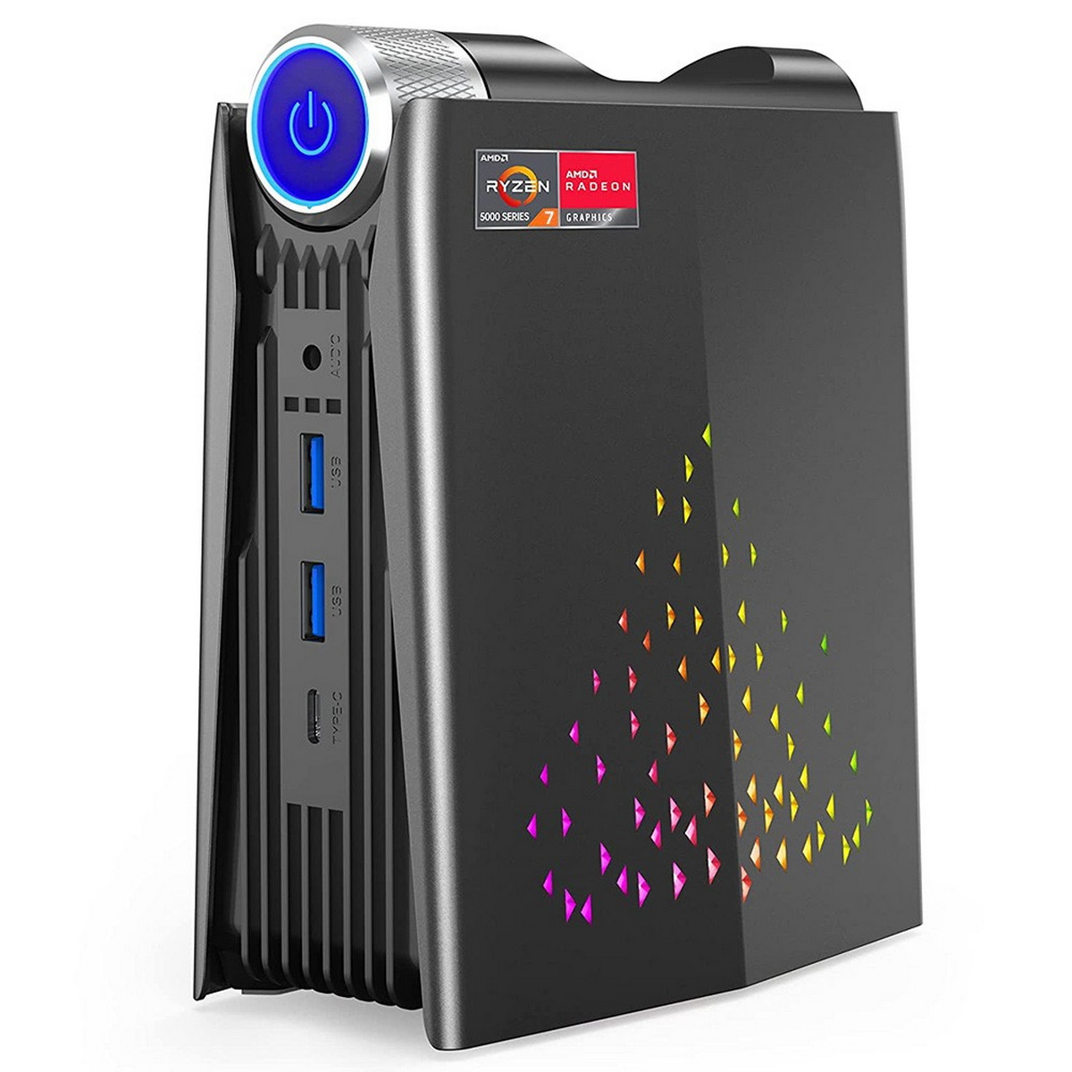 OUVIS AMR5, Mini-PC mit 512 RAM, 8 AMD, Vega GB 16 AMD Radeon™ SSD, GB