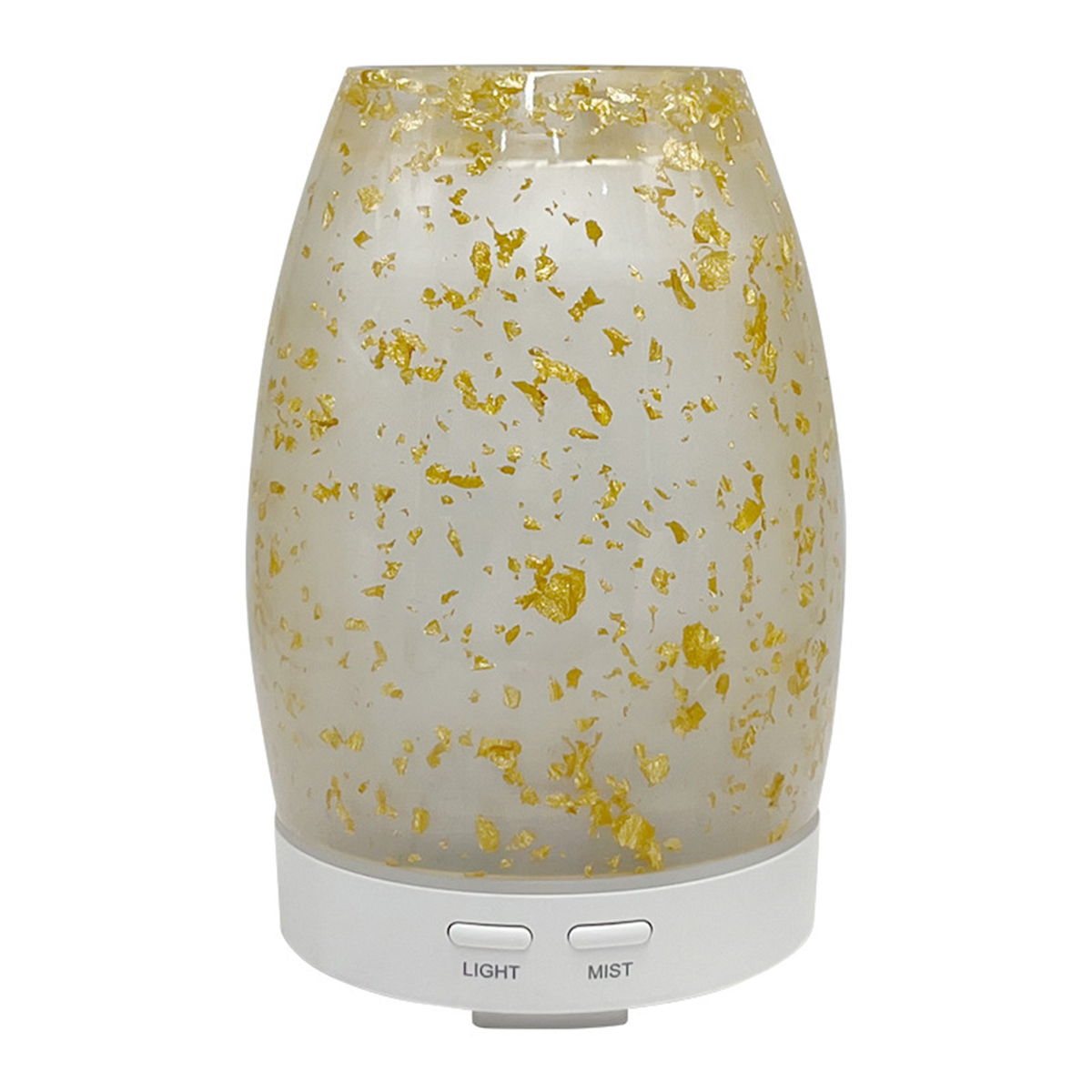 Luftbefeuchter Luftbefeuchter Mini SHAOKE m²) Aromatherapie - - (Raumgröße: 300ml Automatische 10 Weiß Abschaltung Ultraschall ,Gold