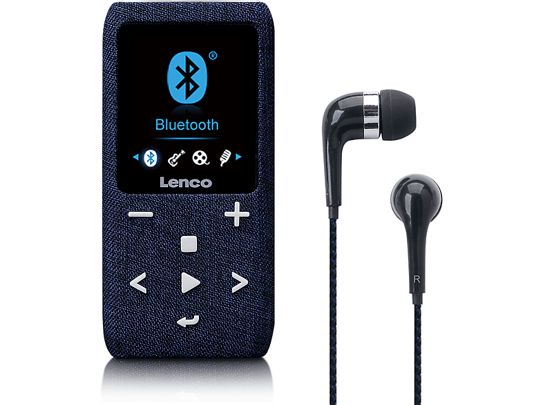 LENCO Xemio861BU MP4 Player 8 GB, Blau MediaMarkt