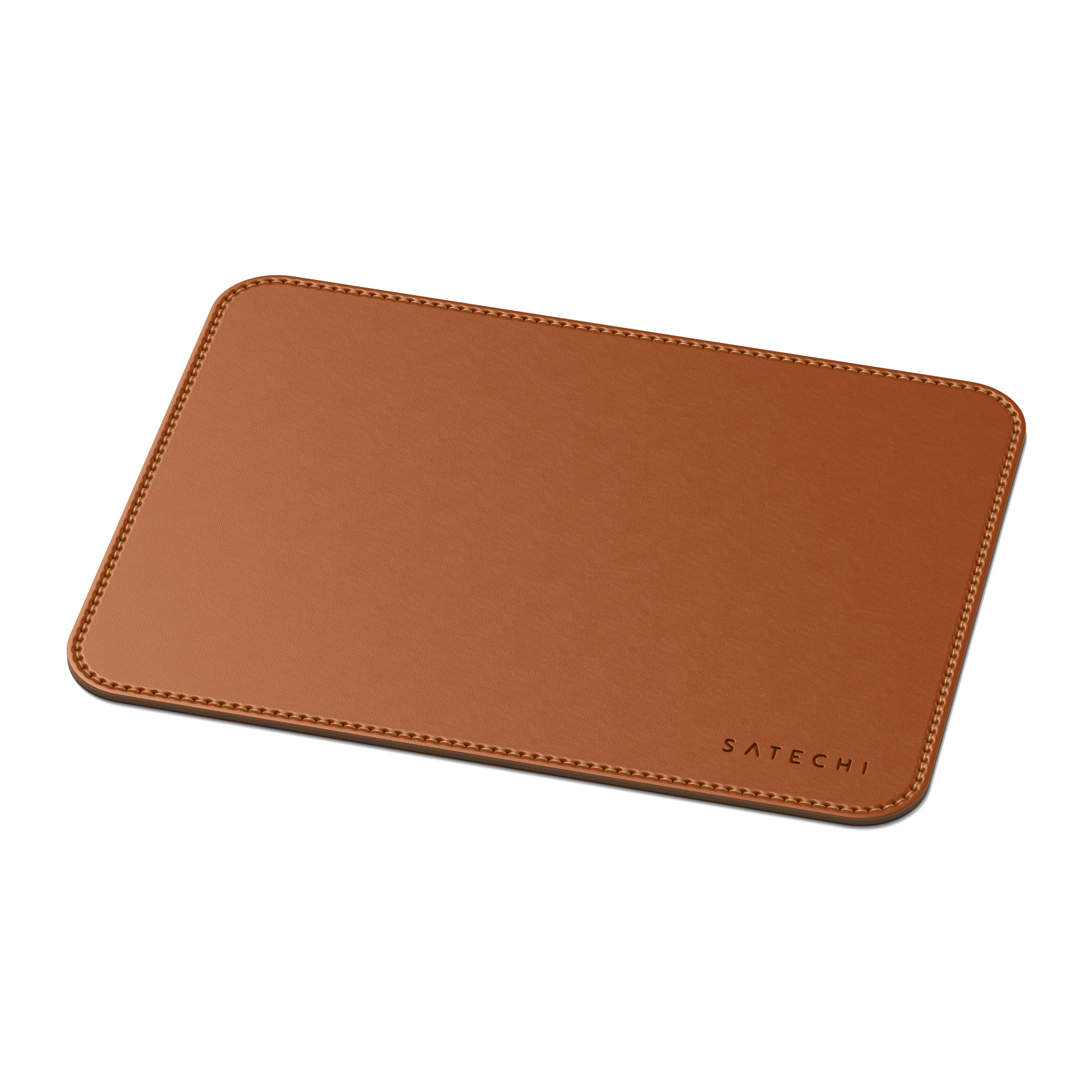 24,89 cm) Eco-Leather x Mousepad Brown - cm Mouse (19 SATECHI Pad