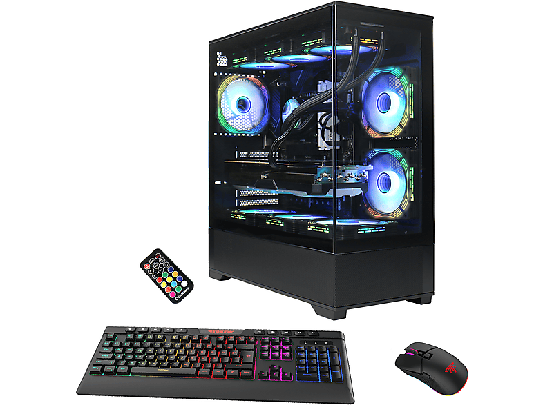 GAMEMAX Vista AB 7296, Microsoft Windows 11 Home (64 Bit), Gaming-PC mit Intel® Core™ i9 Prozessor, 32 GB RAM, 2 TB SSD, NVIDIA GeForce RTX™ 4070 Ti Super™, 16 GB