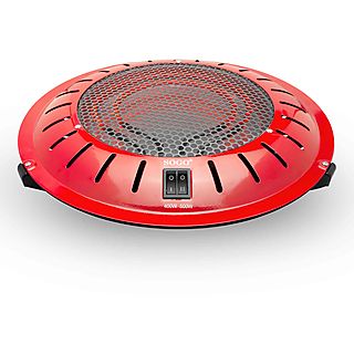 Brasero de exterior - SOGO CAL-SS-18280, 900 W, 3 niveles de calor, Rojo