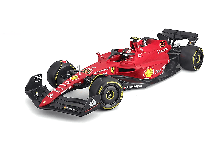 BBURAGO 1:18 Ferrari Sainz, Maßstab F1 2023 SF-23, Spielzeugauto