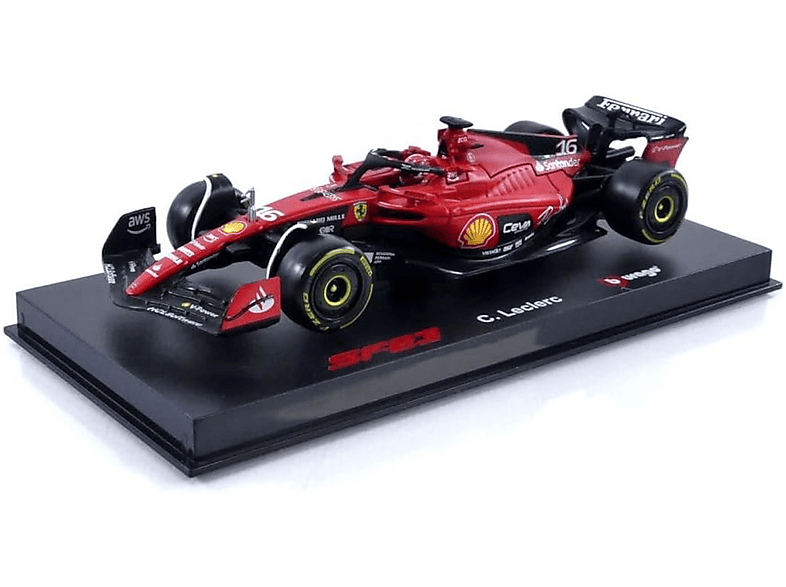BBURAGO F1 Ferrari SF-23 #16 Leclerc, Maßstab 1:43 Spielzeugauto