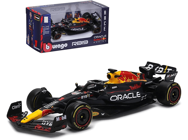 Red Bull F1 RB19 Racing Spielzeugauto BBURAGO #1 Verstappen