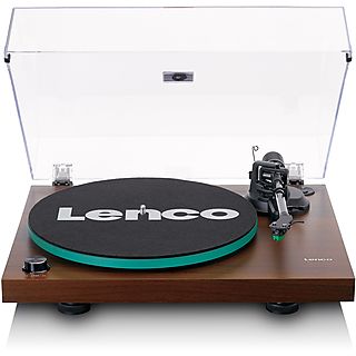 Tocadiscos  - LBT-225WA LENCO, Bluetooth|USB, 33 Rpm, Marrón