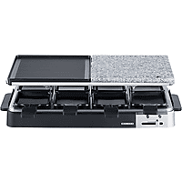 MediaMarkt MELISSA 16300027 Raclette Zwart aanbieding