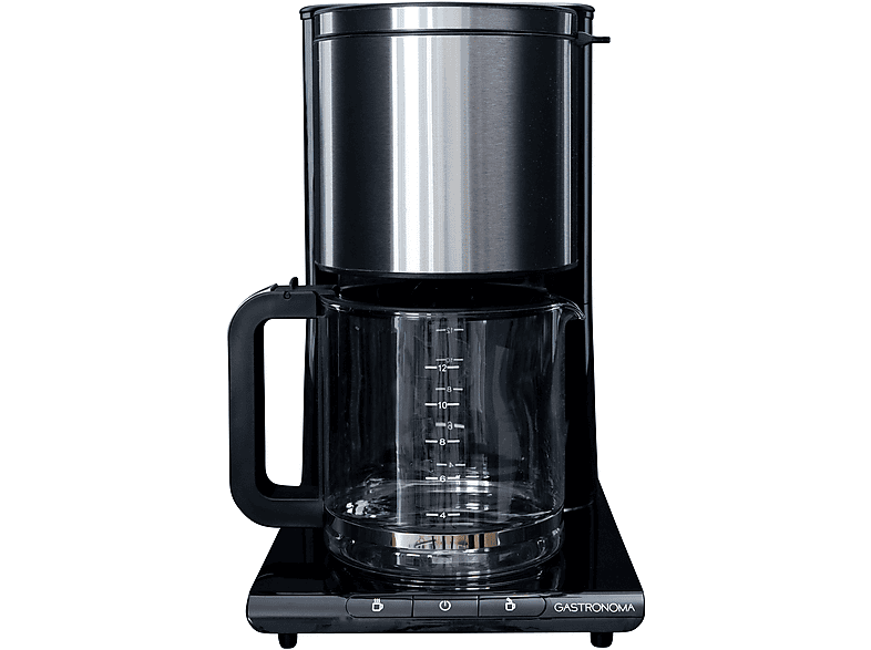 GASTRONOMA 18100003 Kaffeemaschine RVS-Schwarz