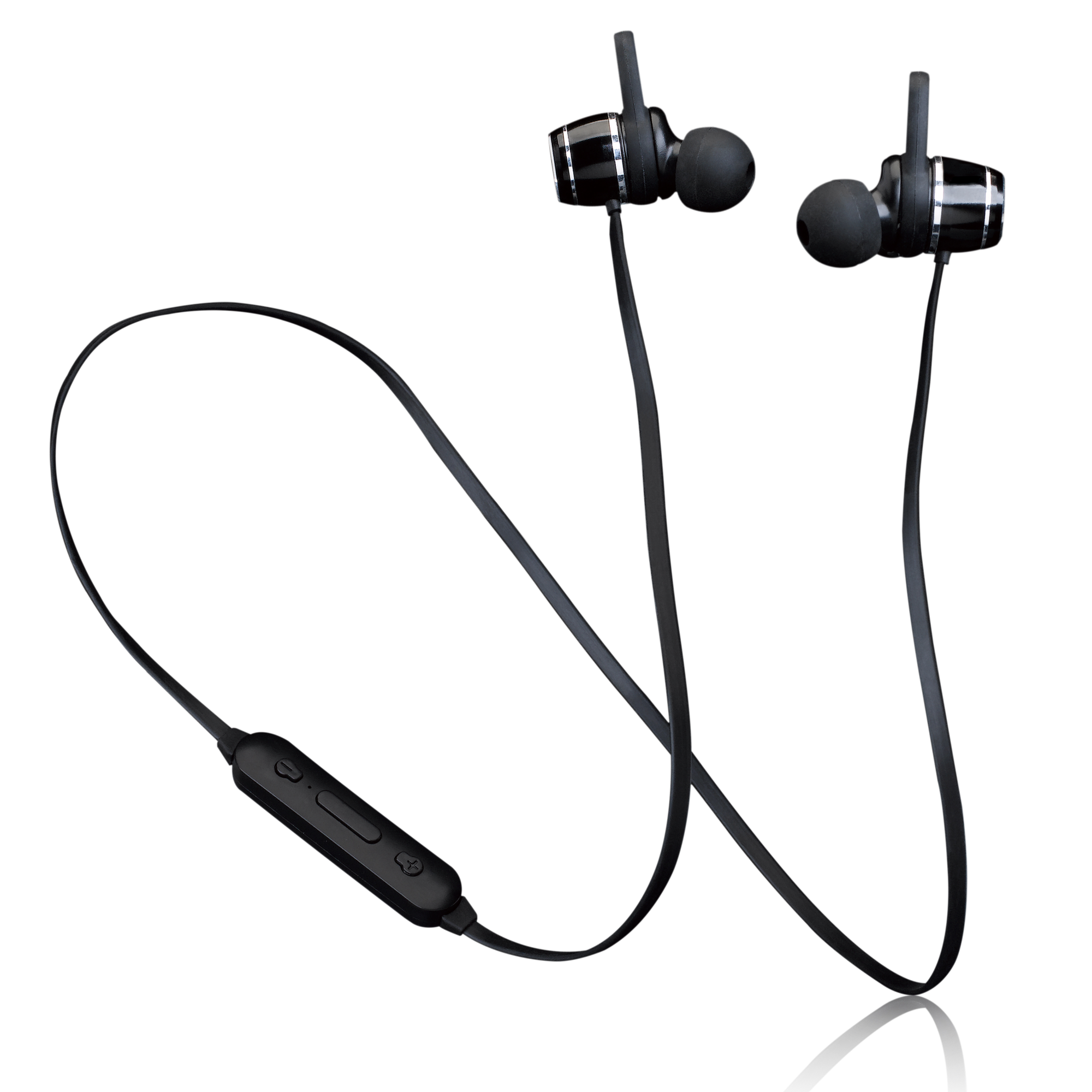 Bluetooth In-ear Headphone Bluetooth LENCO Schwarz EPB-030BK,