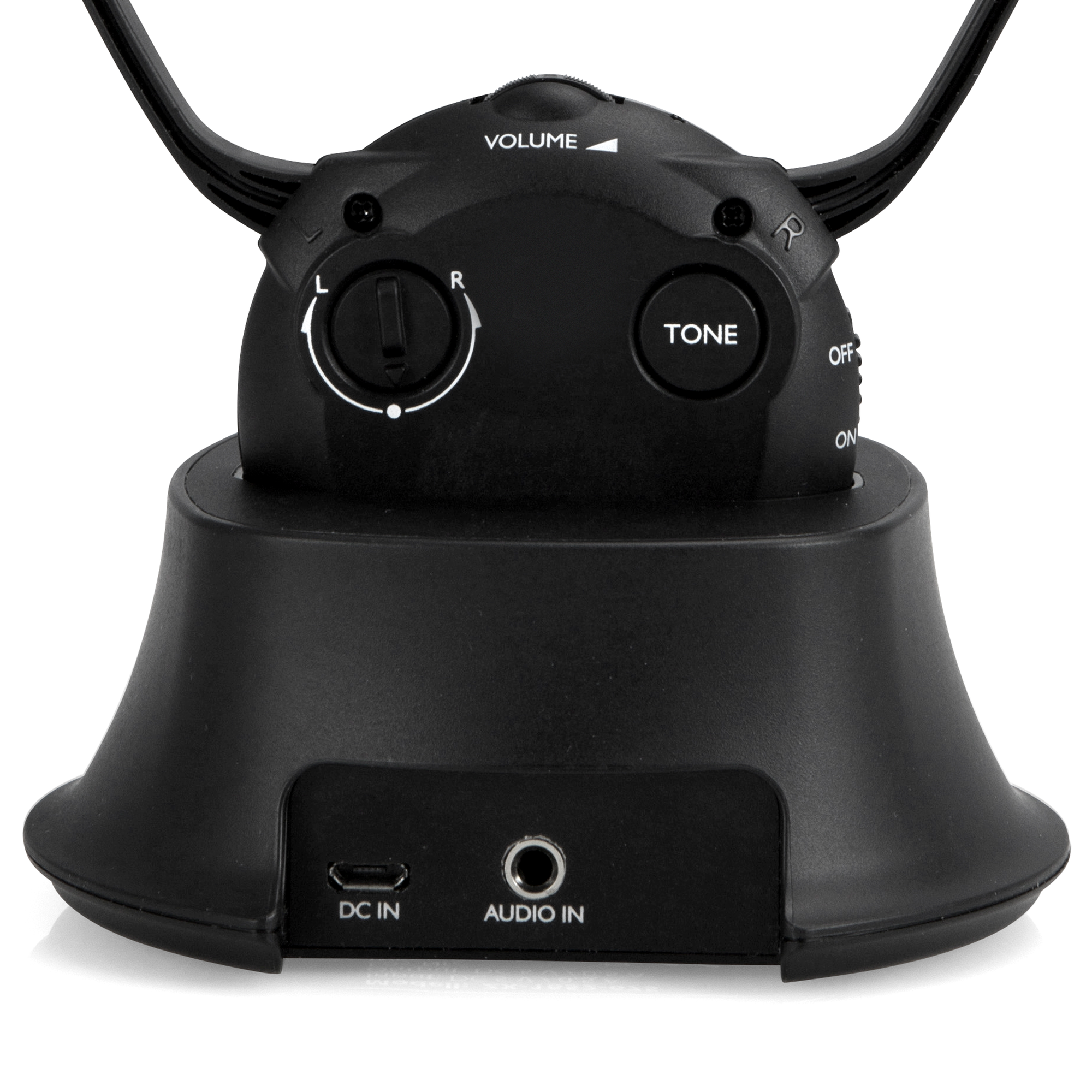 Schwarz Hörverstärker/Kopfhörer Kabelloser FH-76 Kopfhörer FYSIC -, - In-ear Bluetooth