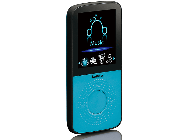 LENCO PODO153BU MP4 Player 4 GB, BlauSchwarz MediaMarkt