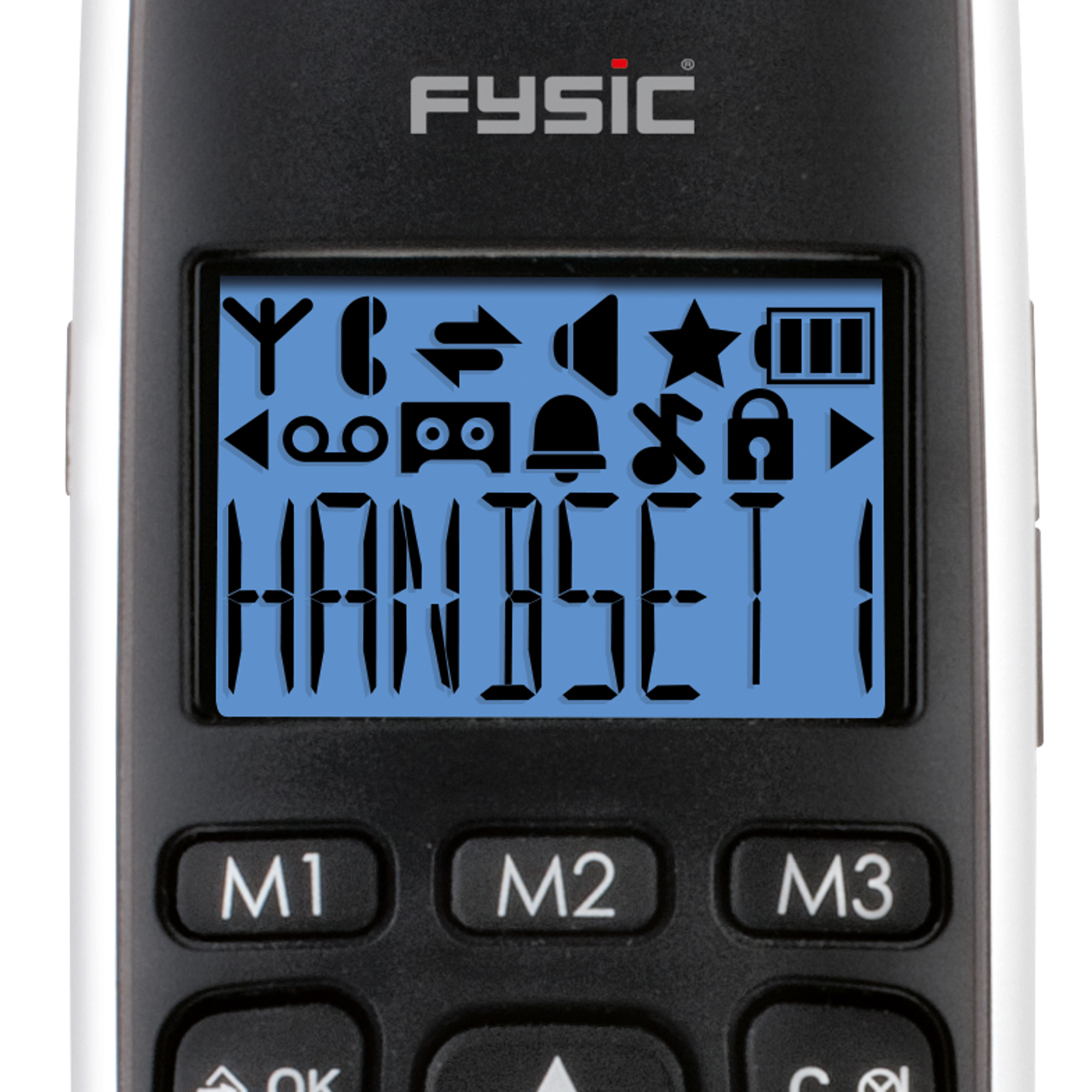 FYSIC FX-6000 - DECT-Telefon - Seniorentelefon mit großen Tasten