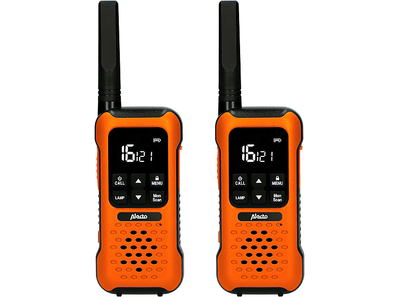 ALECTO FR300OE Reichweite bis 10 km Walkietalkie OrangeSchwarz MediaMarkt