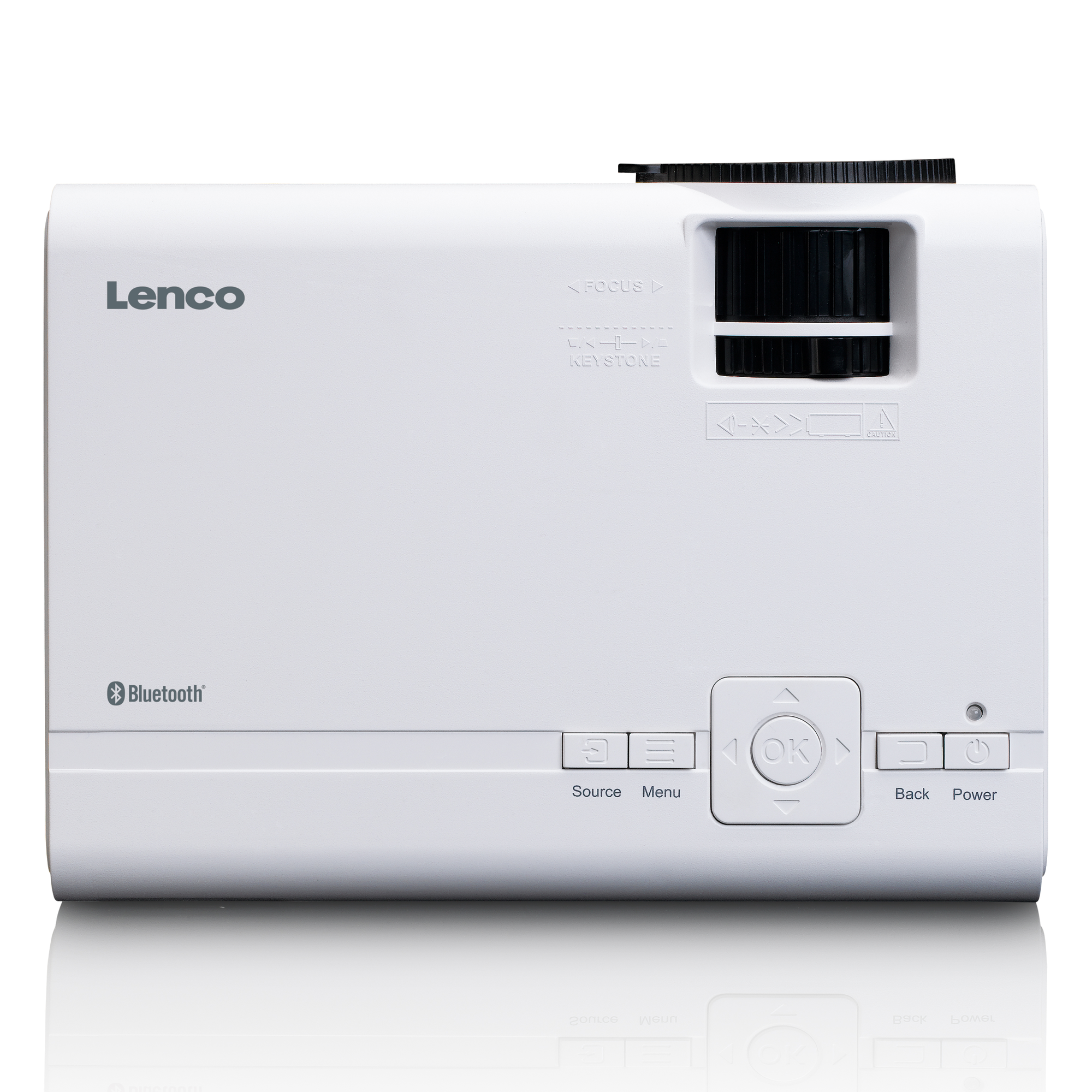 Lumen) 2800 LENCO LPJ-300WH LCD-Projektor(HD,