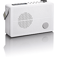 Lenco PDR-030WH - DAB radio met alarm en LCD scherm - Wit