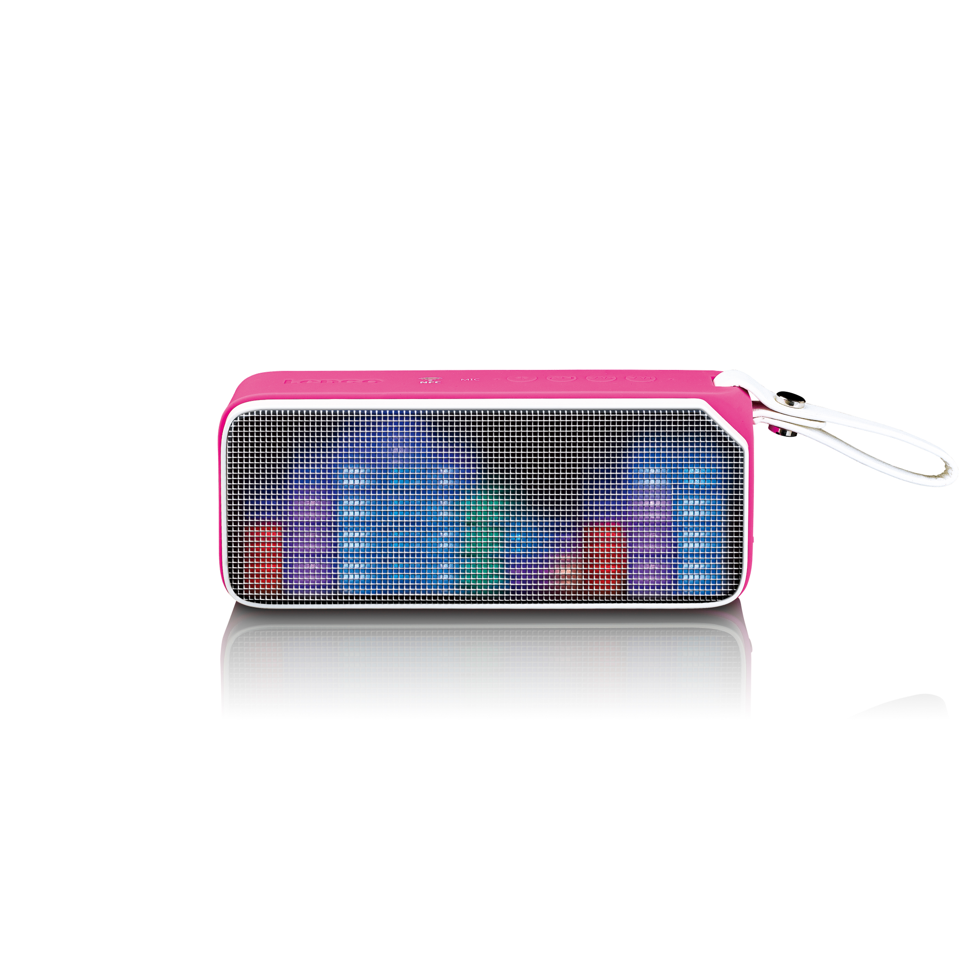 BT-191PK Bluetooth LENCO Lautsprecher, Pink