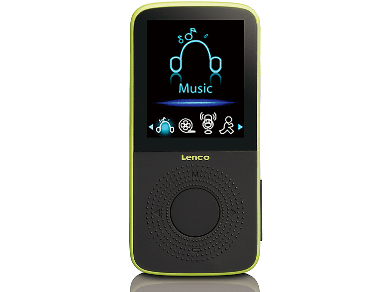 LENCO PODO153LM MP4 Player 4 GB, SchwarzGrün MediaMarkt