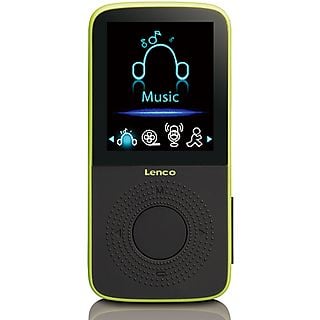 LENCO PODO-153LM 4 GB MP3/MP4 Speler Zwart-Lime groen