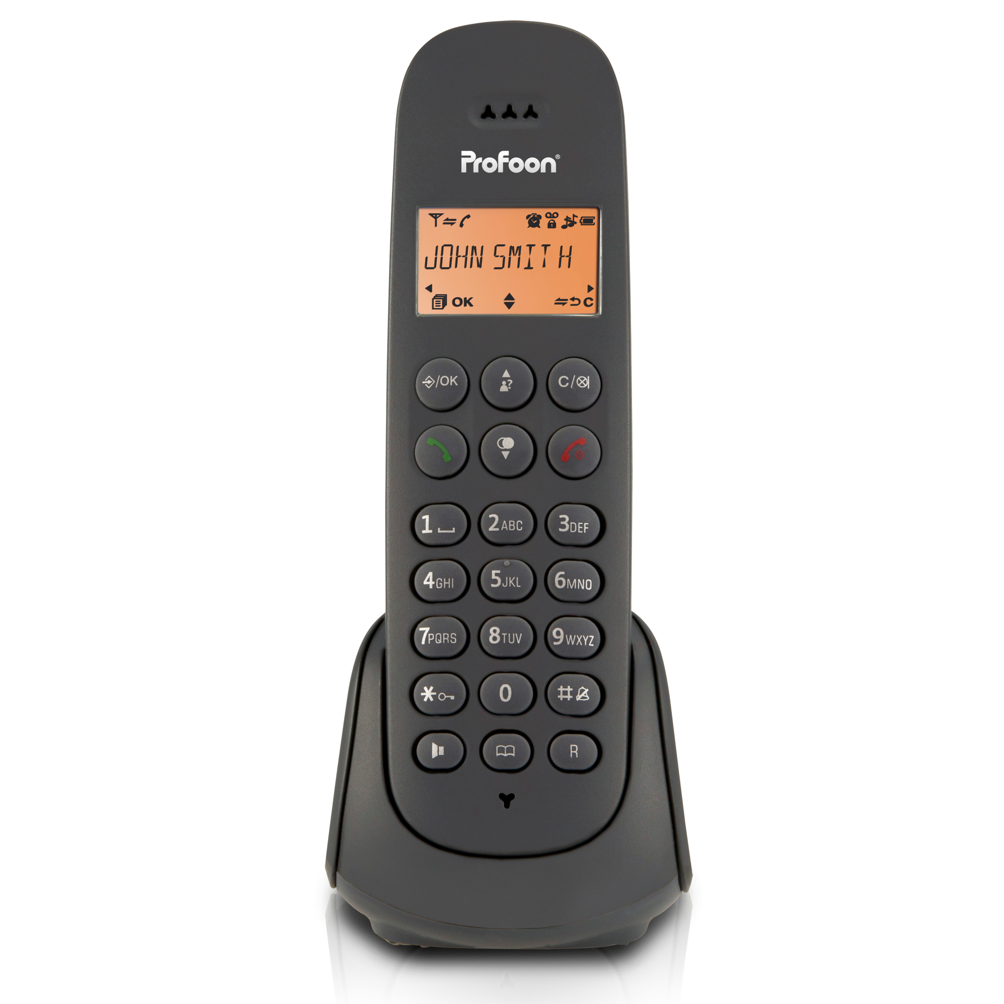 Mobilteil DECT PDX600 mit 1 schnurloses Telefon PROFOON -