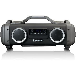 LENCO SPR-200BK speaker Zwart-Grijs