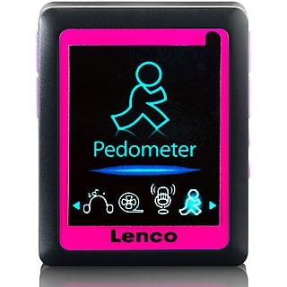 LENCO PODO-152 4 GB MP3/MP4 Speler Zwart-Roze