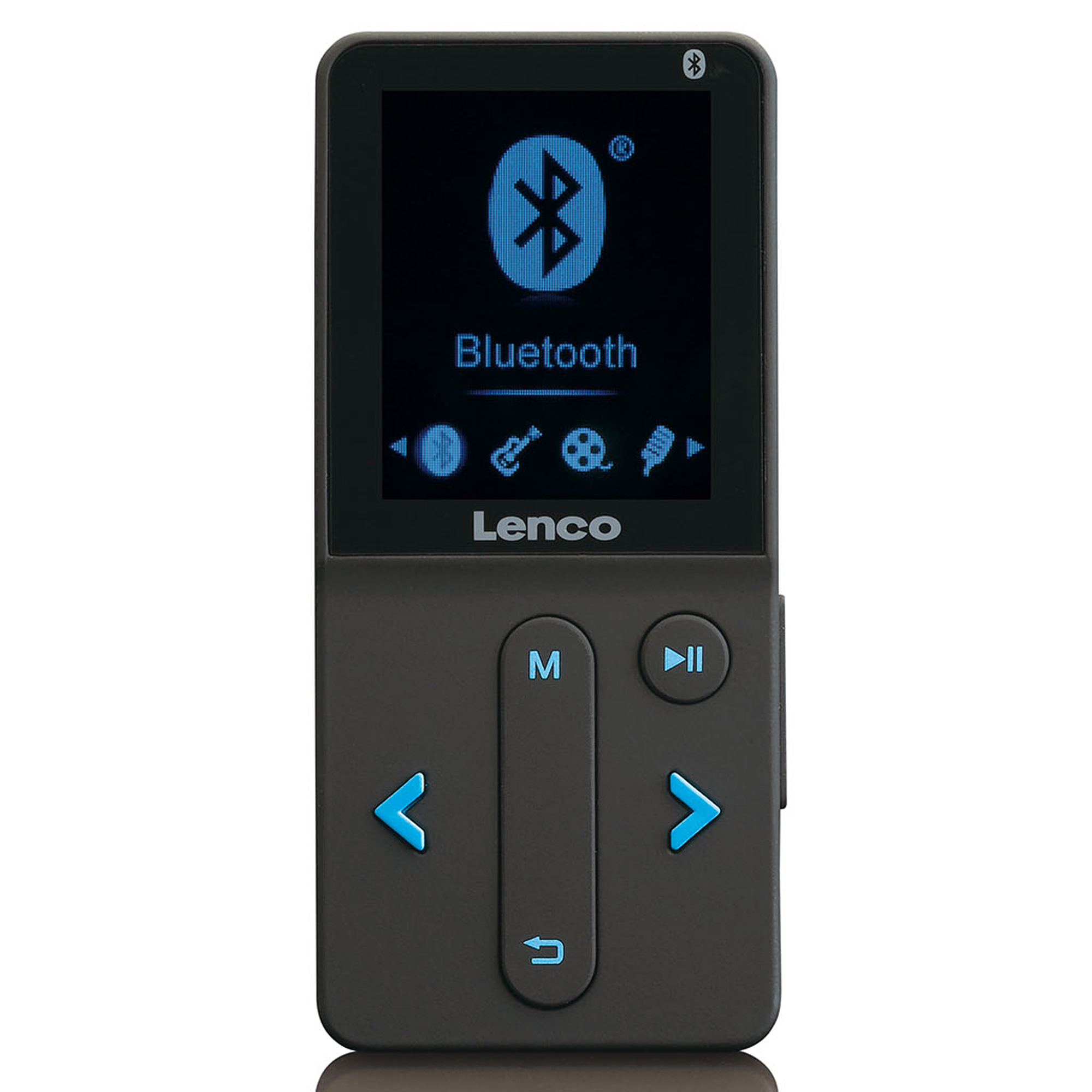 LENCO Xemio-280BU 8 Player Schwarz-Blau MP4 GB,