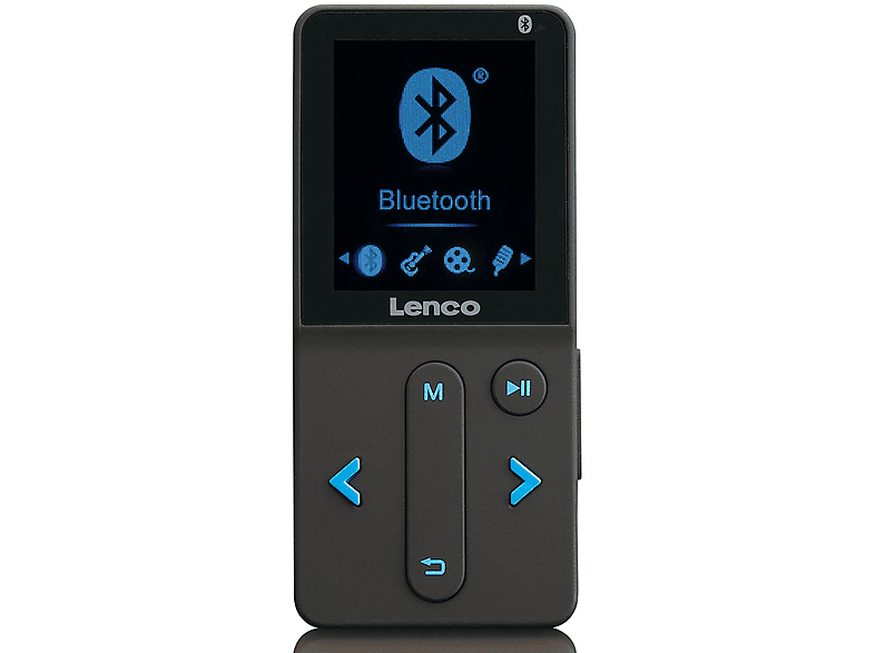 LENCO Xemio280BU MP4 Player 8 GB, SchwarzBlau MediaMarkt
