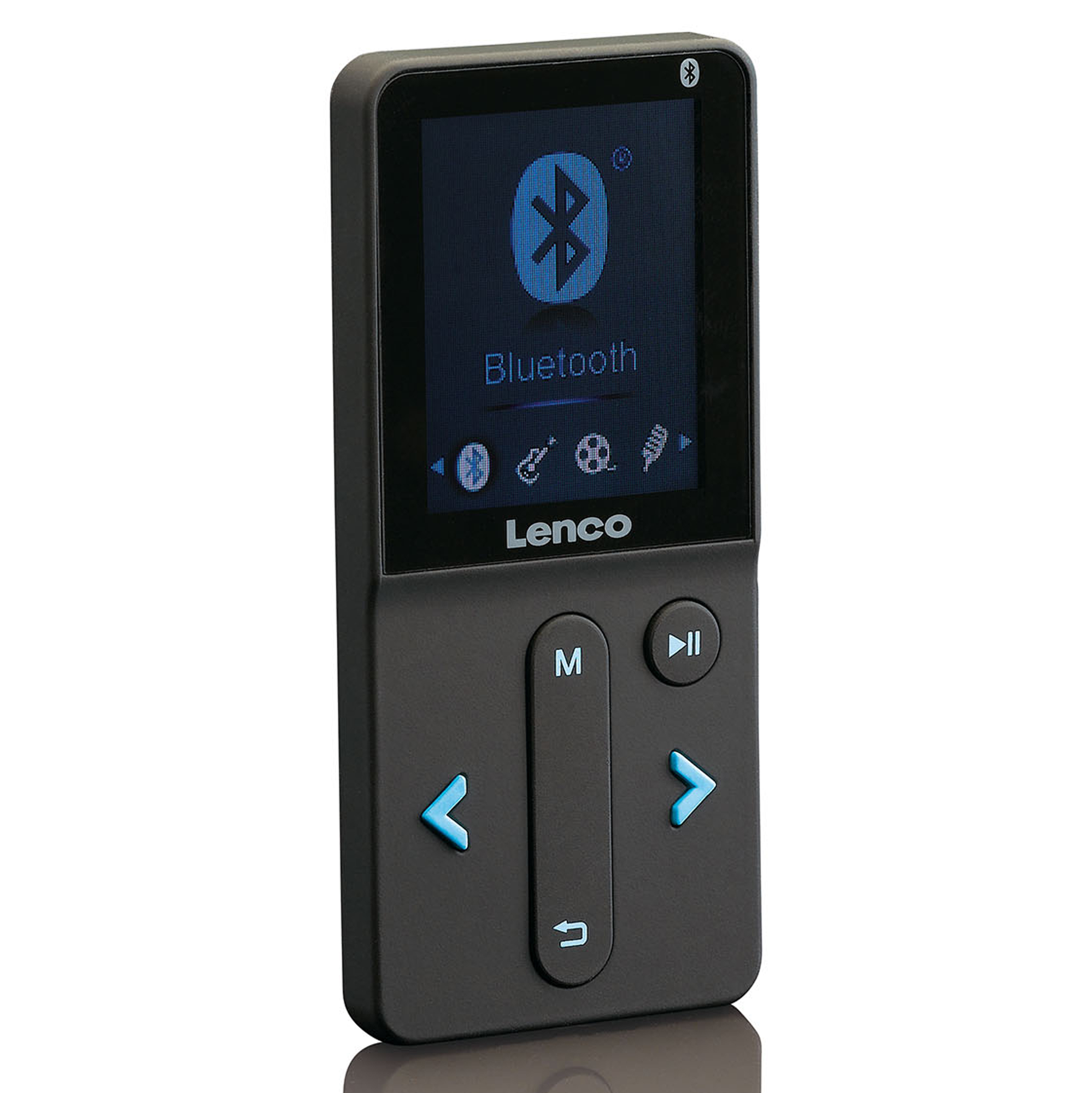 LENCO Xemio-280BU MP4 Player 8 Schwarz-Blau GB