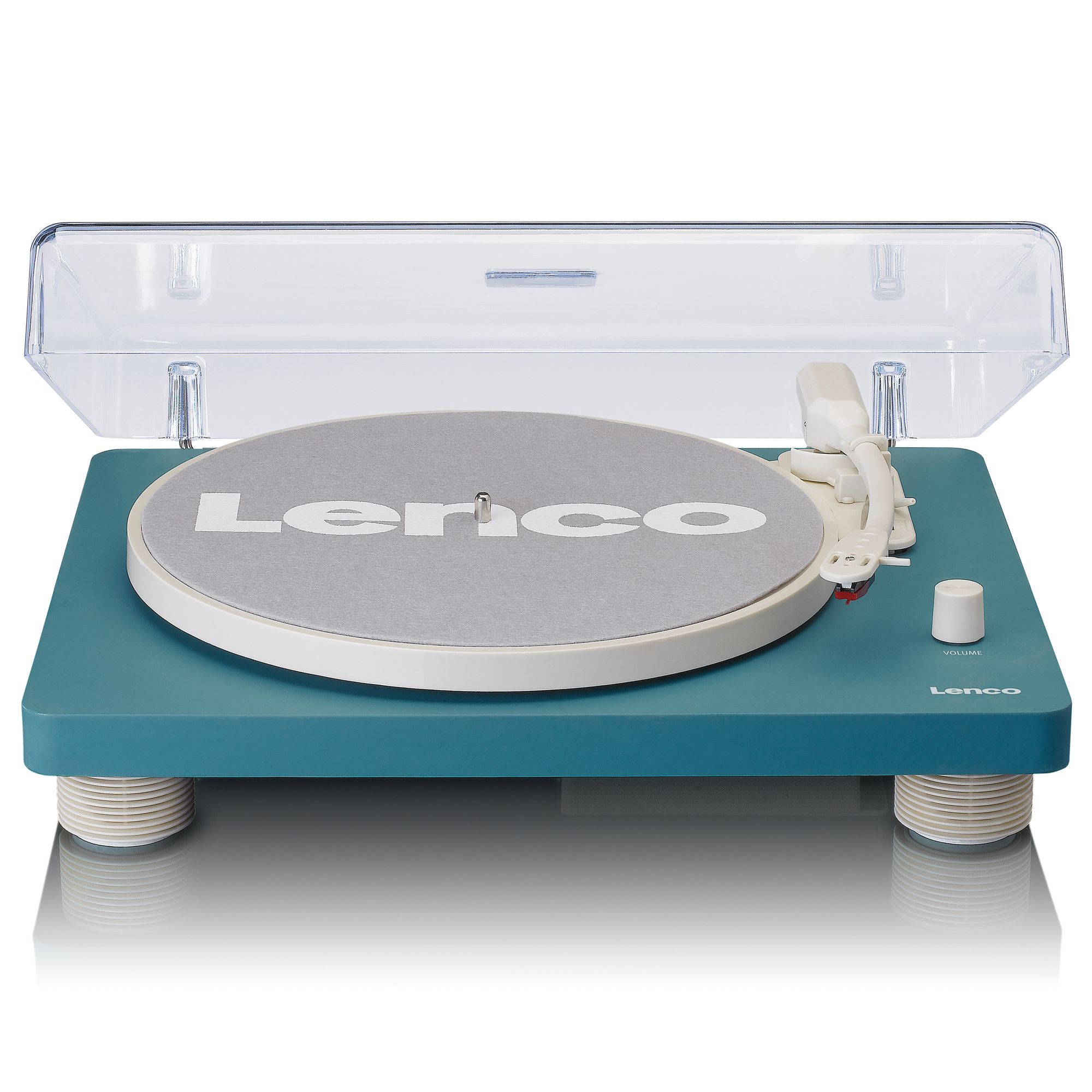 LENCO LS-50TQ Lautsprecher - - Plattenspieler Türkis Eingebaute