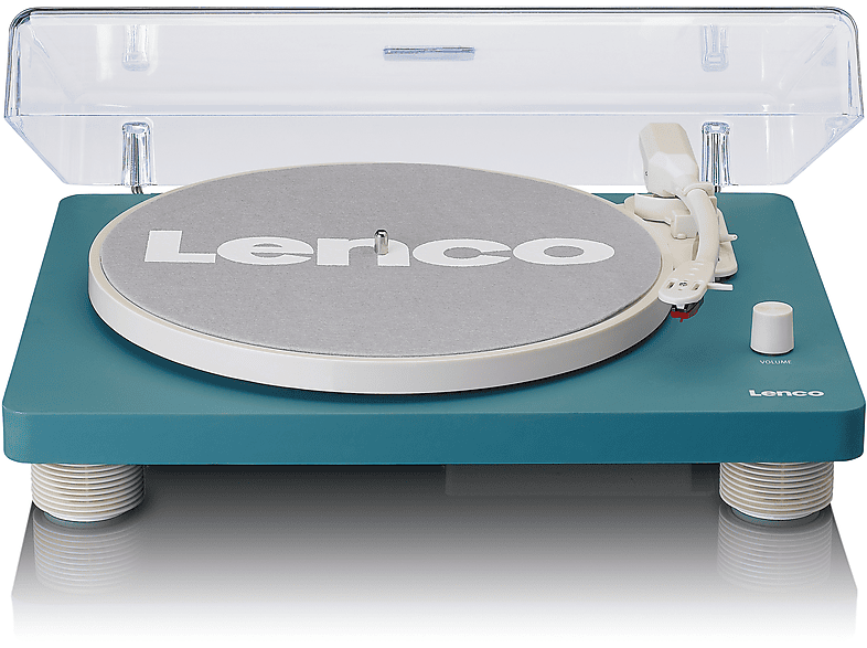 LENCO LS-50TQ Türkis Plattenspieler - - Lautsprecher Eingebaute