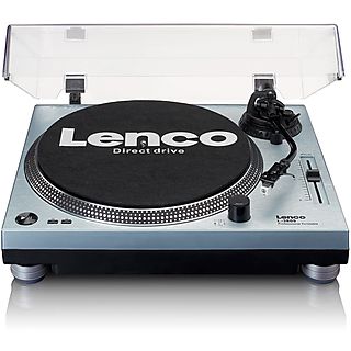 LENCO L-3809ME Platenspeler Metallic blauw