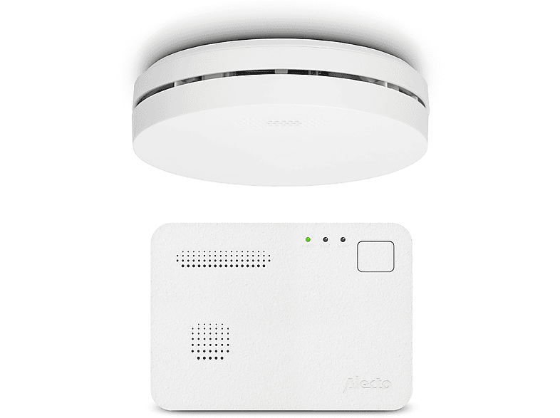 Rauchmelder Mit Kohlenmonoxid-Funktion - Funkvernetzt, 10 Jahre Batterie, EN14604/EN50291 Zertifiziert