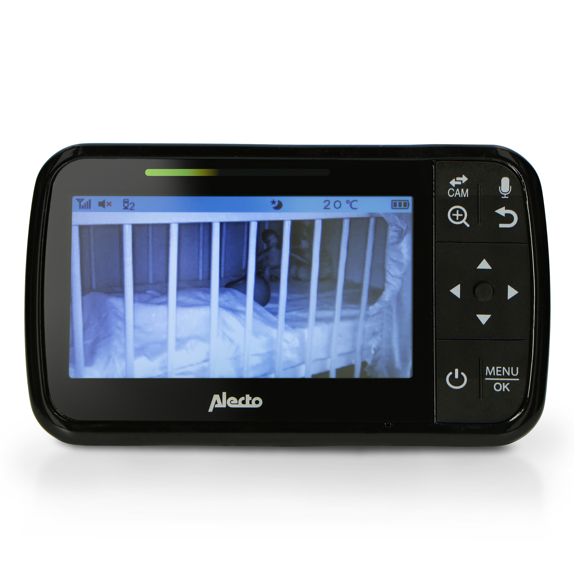 ALECTO - Video-Babyphone Farbdisplay Zoll DVM149 - 4,3