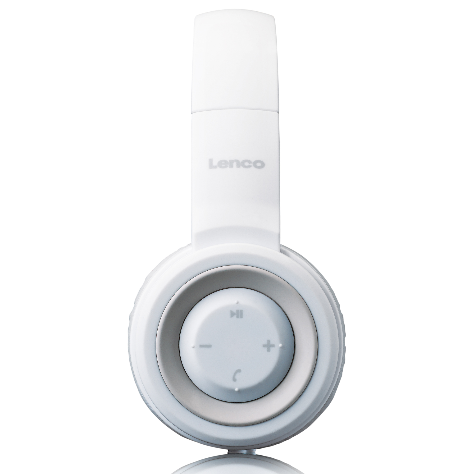 LENCO HPB-330WH On-ear Spritzwassergeschützt Headphone Bluetooth -, - Bluetooth Weiß
