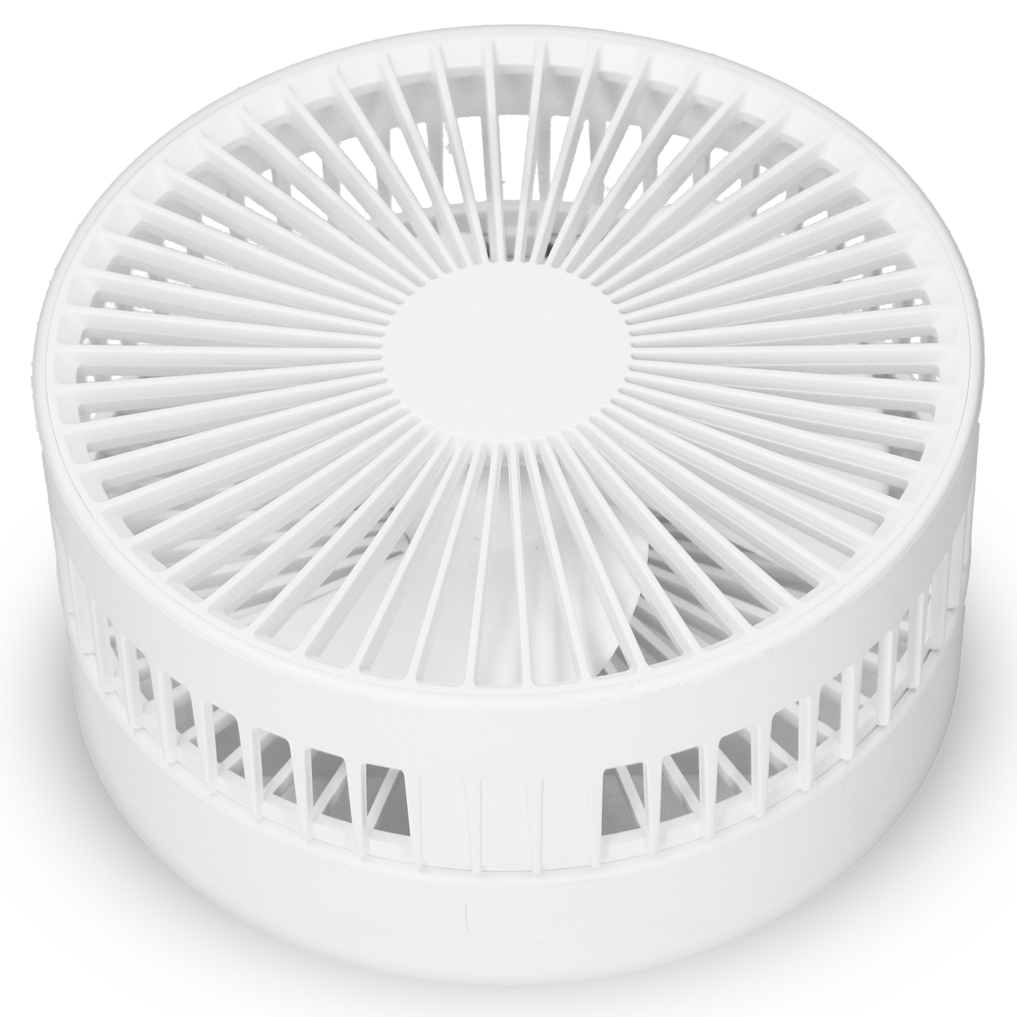 TREBS 99380 - tragbarer ⌀20 Ventilator Weiß