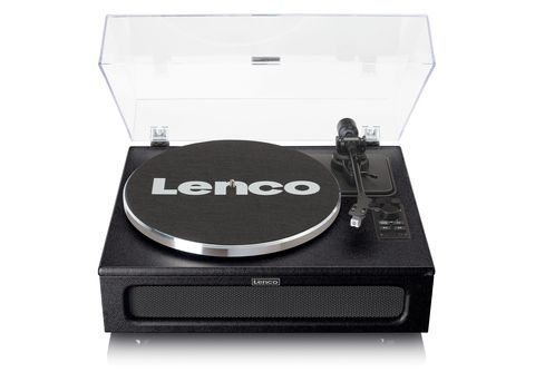 LENCO LS-430BK Plattenspieler MediaMarkt 4 | - Schwarz - Lautsprechern eingebaute Bluetooth
