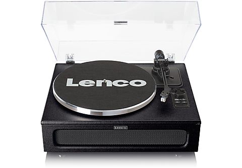 LENCO LS-430BK - 4 eingebaute Lautsprechern - Bluetooth Plattenspieler  Schwarz | MediaMarkt