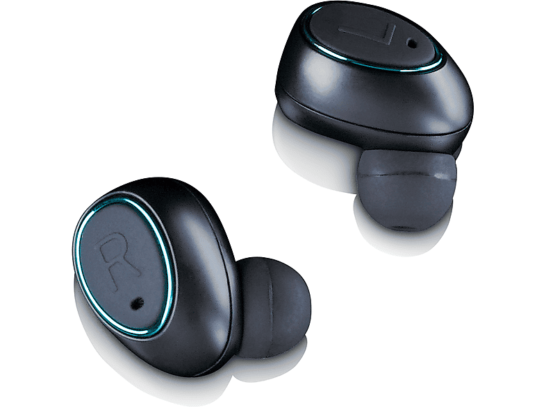 LENCO EPB-410BK, In-ear Schwarz Headphone Bluetooth Bluetooth