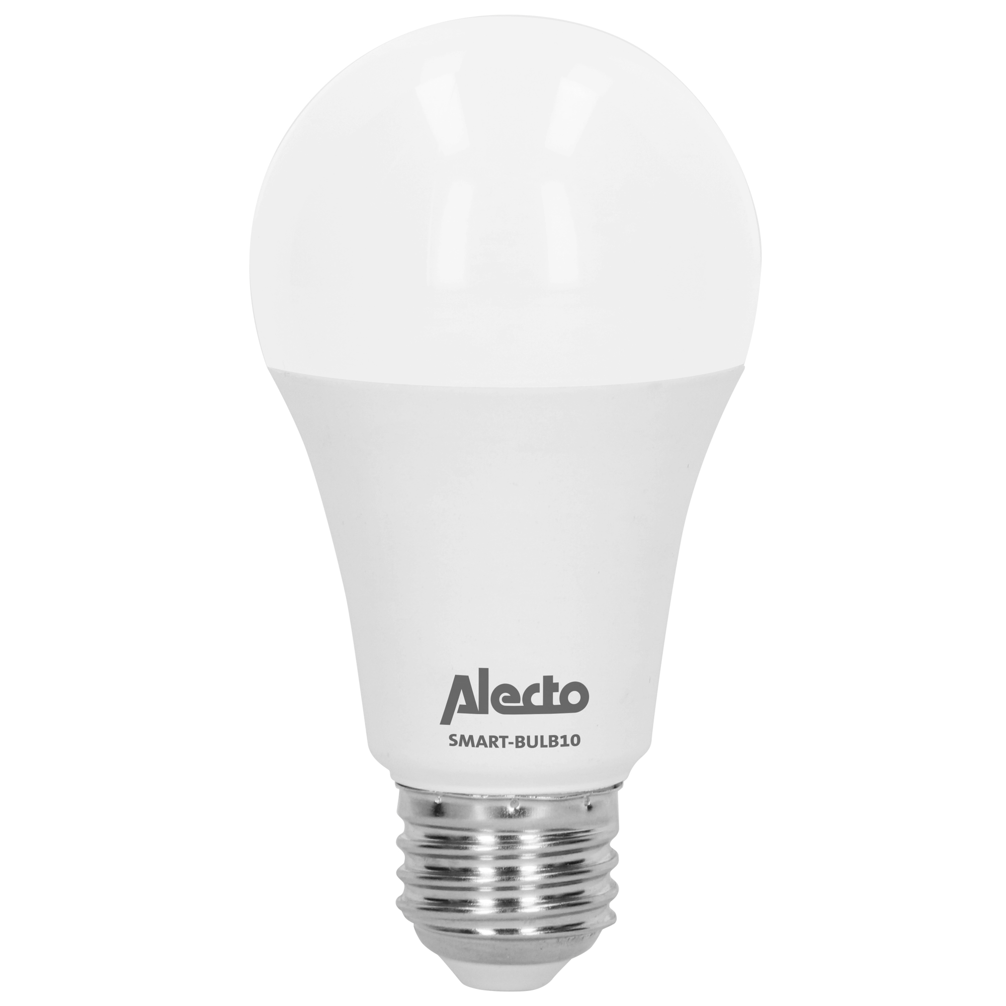 Lampadina bianca con il marchio Alecto.