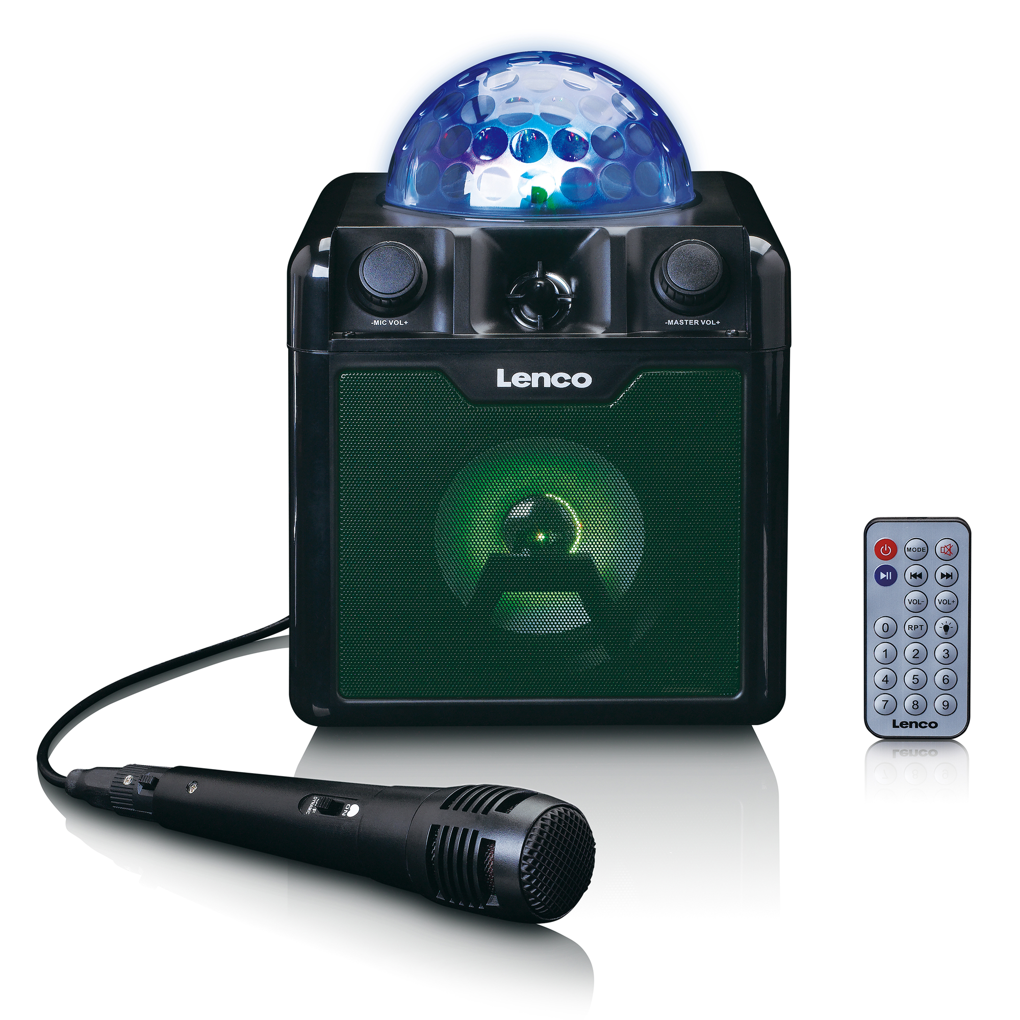 LENCO BTC-050BK Bluetooth Lautsprecher Schwarz Aktiv