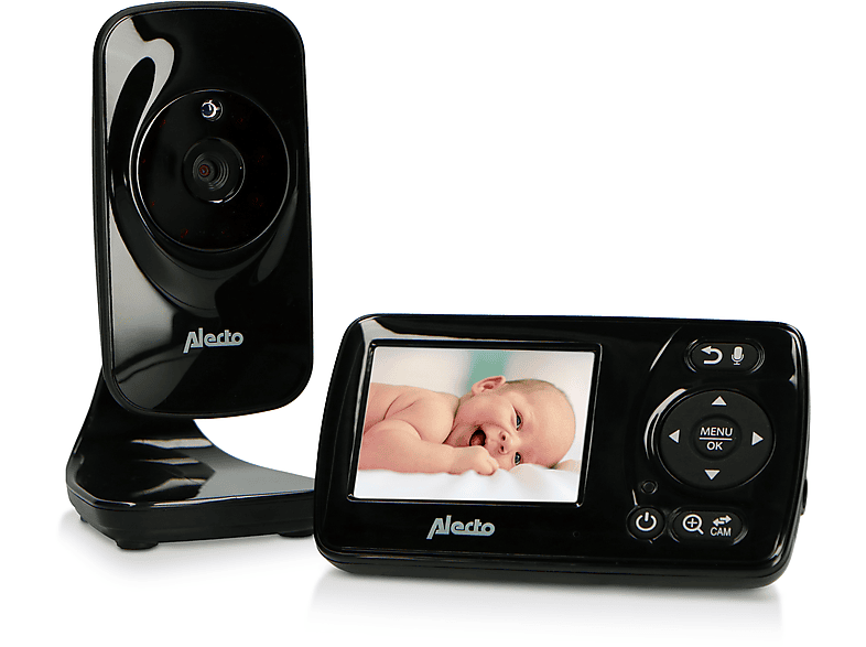 2,4 - - DVM71BK Video-Babyphone ALECTO Zoll Farbdisplay