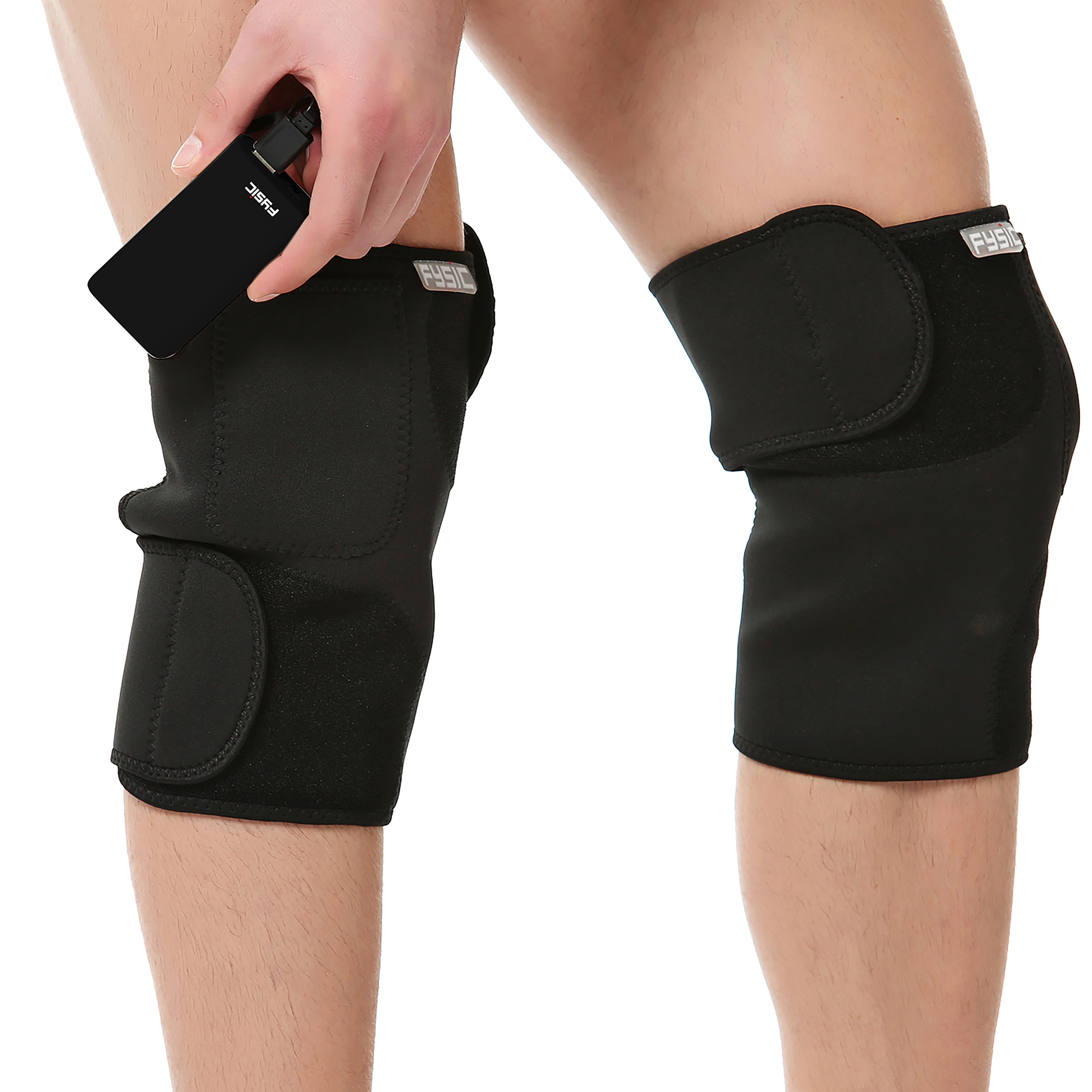 FYSIC FHP-180R - Kabellose Wärmebandage das rechte - für Wärmebandage Knie