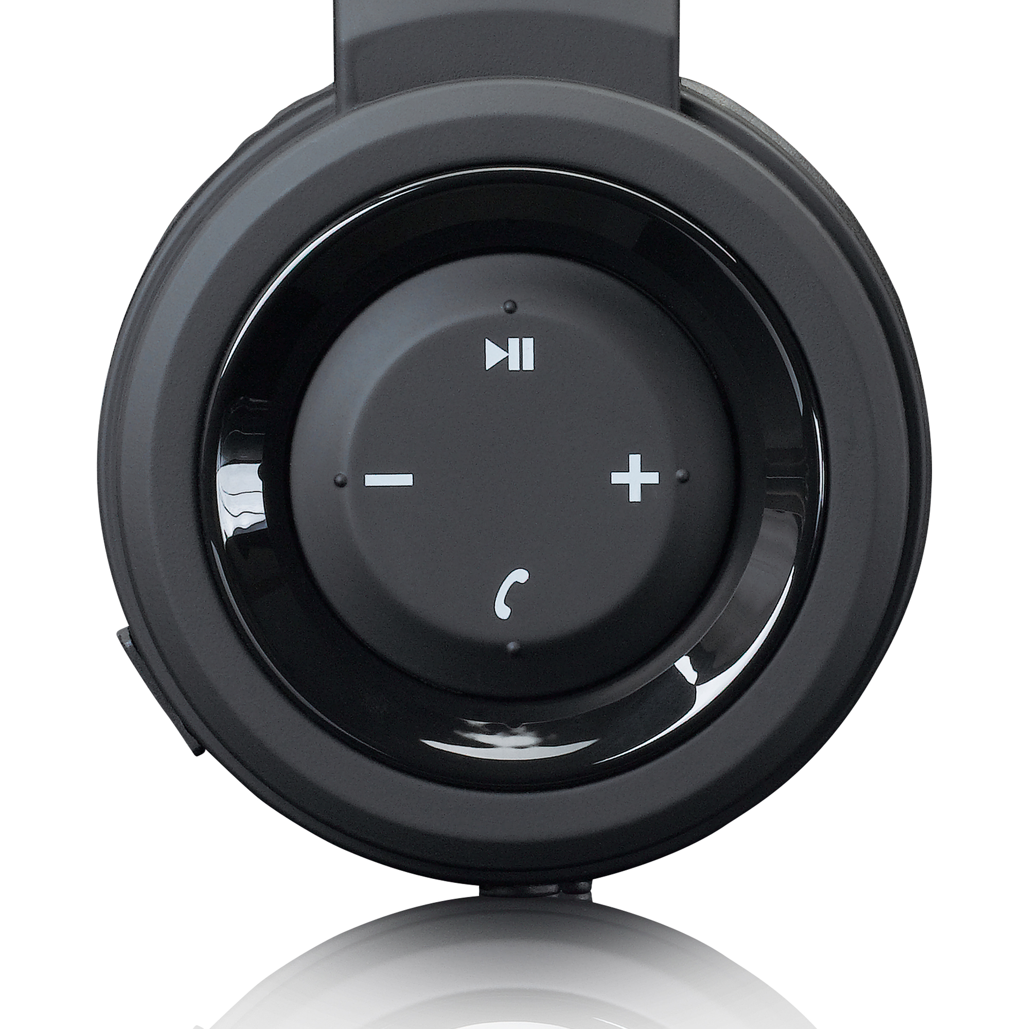 HPB-330BK LENCO Spritzwassergeschützt Schwarz-Grau Bluetooth -, - Bluetooth Headphone On-ear