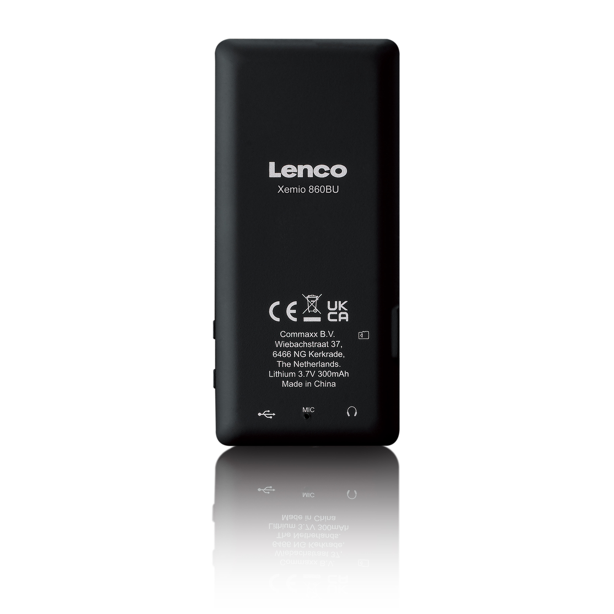 8 Schwarz-Blau LENCO GB, MP4 Xemio-860BU Player