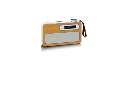 LENCO PDR-040EF Radio, DAB+, FM, Bluetooth, Grau-Weiß | MediaMarkt