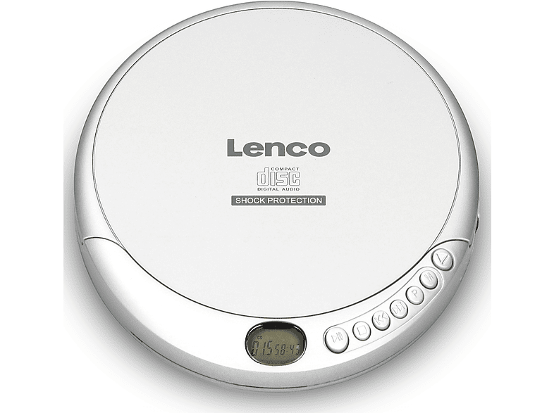 LENCO CD-201SI CD-Spieler Silber | MediaMarkt