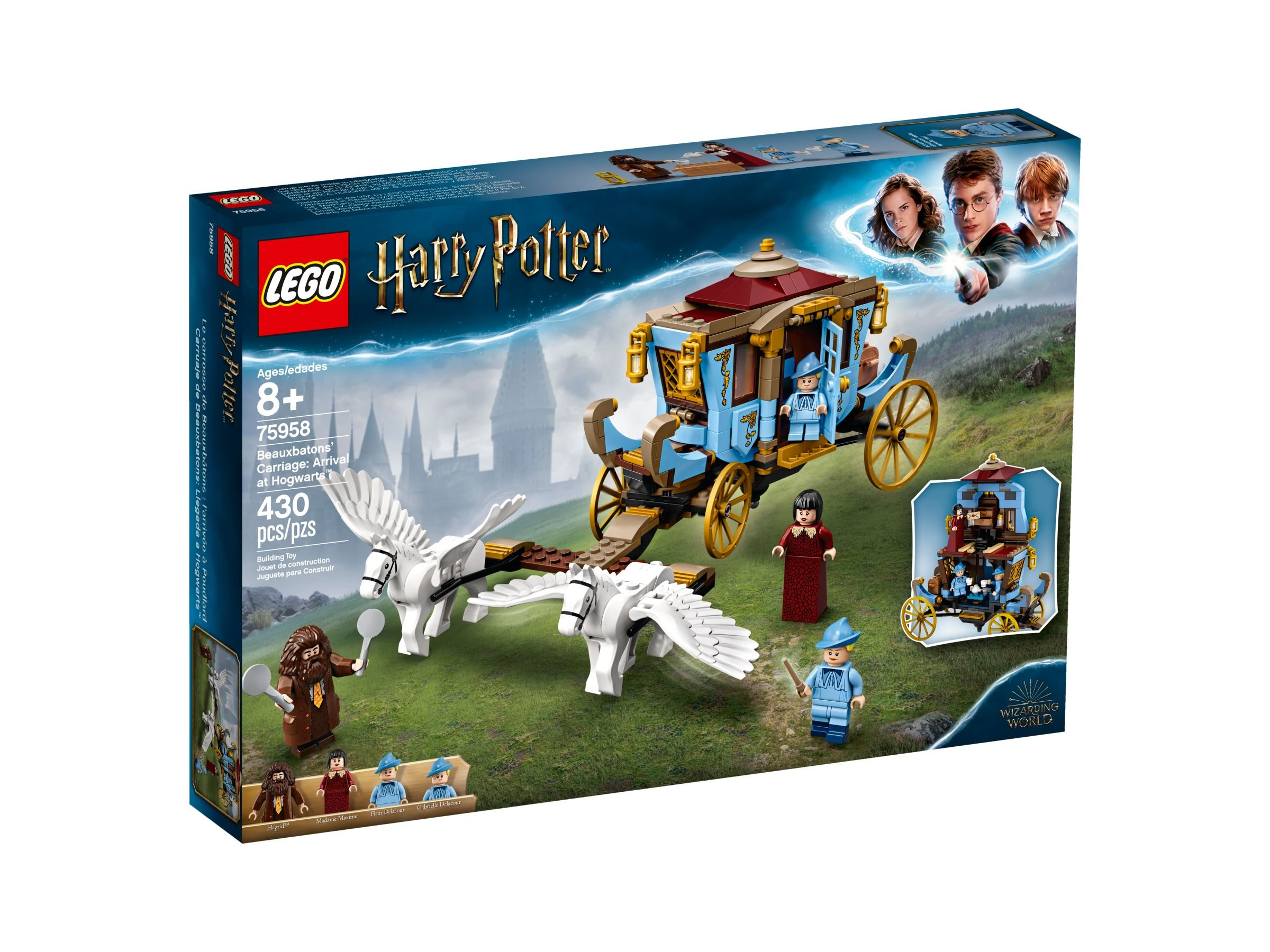 Kutsche 75958 von LEGO in Beauxbatons Bausatz Ankunft Hogwarts