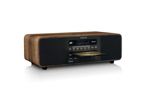 LENCO DAR-051WD - CD,Bluetooth,USB - Stereo Radio, DAB+,FM, DAB+, FM,  Bluetooth, Holz | MediaMarkt